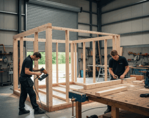 Xwood fabrikant van houten bergingen