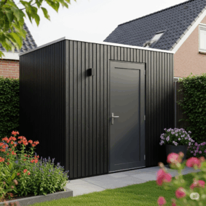 XWOOD dichte houten berging op maat
