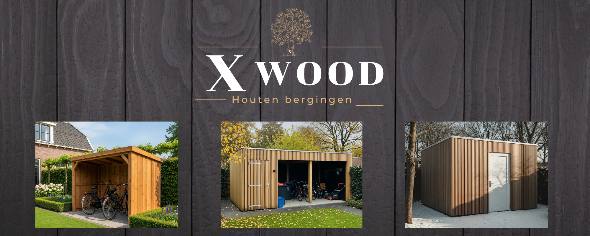 XWOOD houten bergingen op maat header xwood houten bergingen op maat