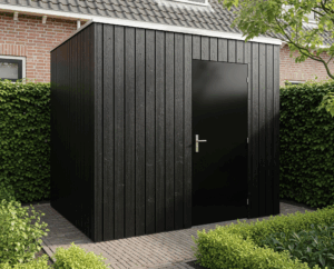 Een prefab berging laten maken door Xwood houten bergingen