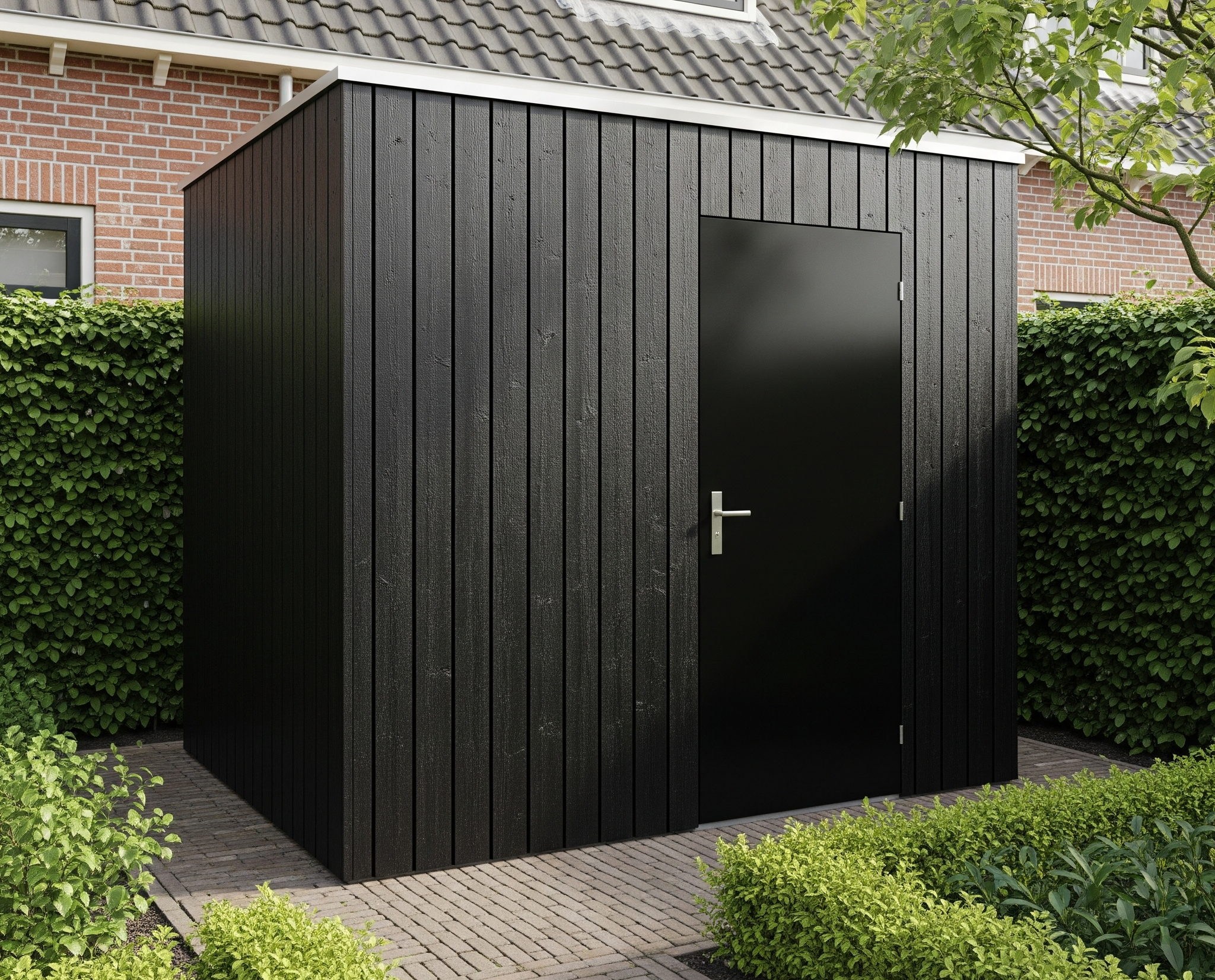 Een prefab berging laten maken door Xwood houten bergingen