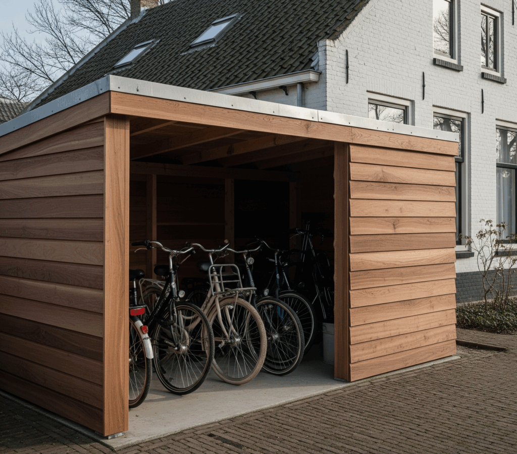 Fietsschuur maatwerk voor ieder budget