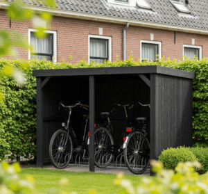 xwood houten fietsbergingen