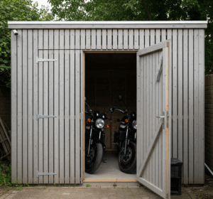 schuur voor motor op maat laten maken